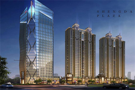 城西方圆美墅3室1厅1卫94.7m2毛坯房